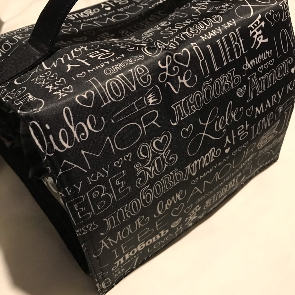 Travel rollup make up bag